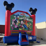 Inflatable Unicorn Bounce House in the Victoria Texas area.