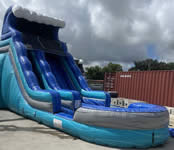 Caribbean Inflatable Waterslide rental in the Victoria Texas area.